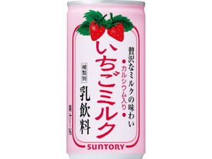 サントリー いちごミルク 缶 190g x30 【ジュース】