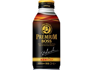 ST プレミアムボス ブラック ボトル缶 390g x24 【コーヒー】