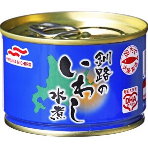 マルハニチロ 北海道のいわし水煮  EO缶 150g x24 【缶詰】