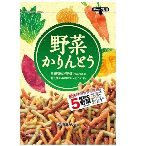 東京カリント 野菜かりんとう 100g x12 【袋菓子】