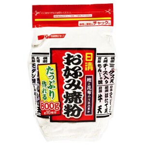 日清フーズ お好み焼粉 800g x9 【小麦粉・パン粉・ミックス】