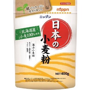 日本製粉 ニップン 日本の小麦粉 400g x12 【小麦粉・パン粉・ミックス】
