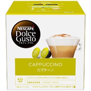 ネスカフェ ドルチェ グスト 専用カプセル カプチーノ 16個 x3 【インスタントコーヒー】