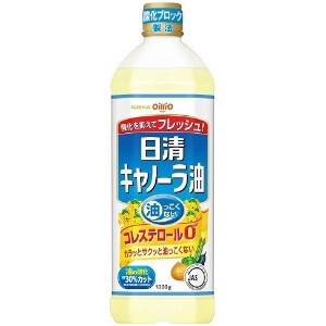 日清オイリオ キャノーラ油     ポリ 1Kg x16 【食用油】