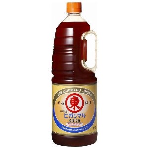 ヒガシマル 醤油 淡口 ハンディペット 1.8L x6 【醤油】