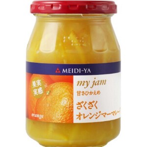 明治屋 ざくざく オレンジマーマレード 340g x12 【ジャム・はちみつ】