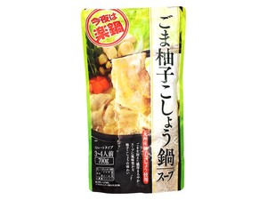マルエ醤油 ごま柚子ごしょう鍋スープ 700g x12 【つゆ・だし】