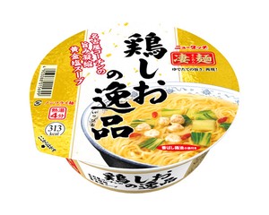 ニュータッチ 凄麺 鶏しおの逸品 カップ 109g x12 【ラーメン】