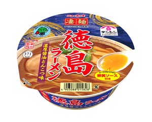 ニュータッチ 凄麺徳島濃厚醤油とんこつC 125g x12 【ラーメン】