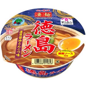 ニュータッチ 凄麺徳島濃厚醤油とんこつC 125g x12 【ラーメン】