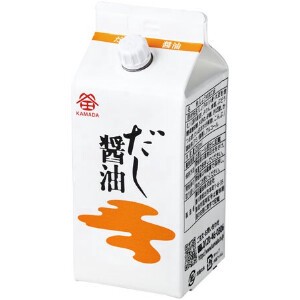 鎌田醤油 だし醤油（ハラダ製茶） 200ml x10 【醤油】