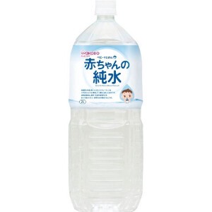 和光堂 赤ちゃんの純水　ペット 2L x6 【水・ミネラルウォーター】