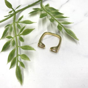 Silver-Based Pearl/Moon Stone Ring Bijoux Rings Rhinestone