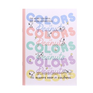 スヌーピー　Colors of Peanuts　A5ノートB