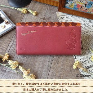 メッシュ長財布　ミニーマウス
