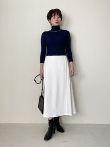 Herringbone Quilt Jacquard Skirt