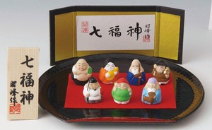 Object/Ornament Small Seven Deities Of Good Luck