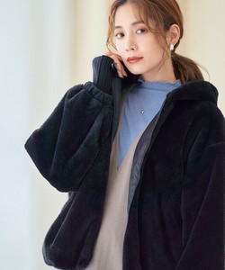 Blouson Jacket Faux Fur Faux Fur Jacket Blouson Fake Fur [A/W]