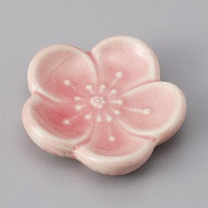 美濃焼 食器 小梅箸置 ピンク MINOWARE TOKI 美濃焼
