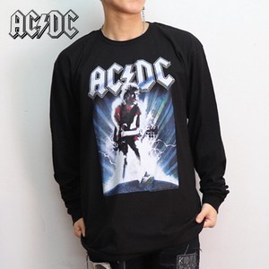 エーシーディーシー【AC/DC】L/S TEE 長袖 ロンT ロックT バンドT ヘヴィメタ メンズ レディース