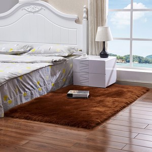 15 size Mat Fur Modern Rectangle household use Bed Floor Rug Carpet Washable