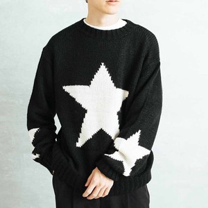 Sweater/Knitwear Jacquard Knitted