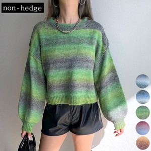 Sweater/Knitwear Pullover Knitted Gradation
