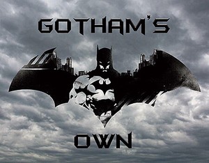 【完全受注予約販売】【アメリカン キャラクター】ティン サイン Batman Gothams own DE-MS2425