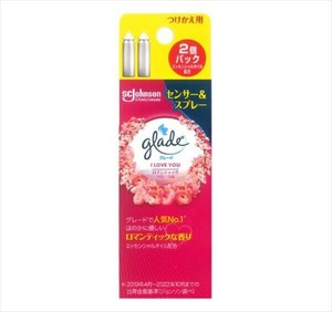 グレード　消臭センサー＆スプレー　ロマンティックフローラル　つけかえ用2個パック 【芳香剤・部屋用】