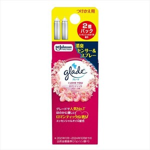 グレード　消臭センサー＆スプレー　ロマンティックフローラル　つけかえ用2個パック 【芳香剤・部屋用】