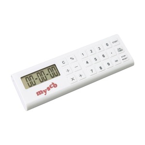 マツヨシ 電卓付タイマー MY-NS0350（ストラップツキ）  タイマー デジタルタイマー 電卓付タイマー