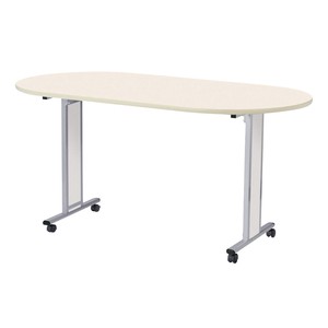 マツヨシ ナーステーブル NCT-1890L（180X90X74） アイボリー ナーステーブル テーブル（ナースステーショ