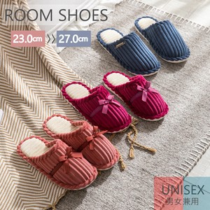 Slipper Room Shoe Countermeasure Warm Ladies Men's CORDUROY