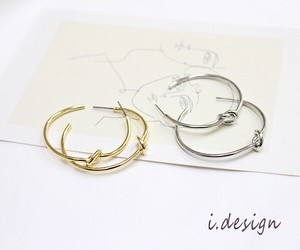Pierced Earrings Titanium Post Design