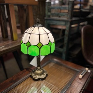 Sten Glass Table Lamp Green
