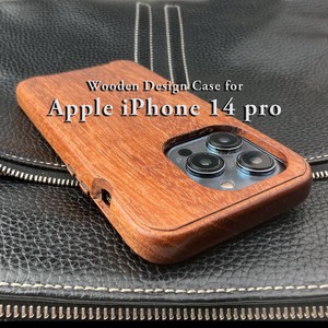 [LIFE] Wooden Case for iPhone 14 pro 特注木製スマホケース