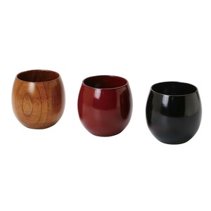 Cup/Tumbler Brown Wooden Natural