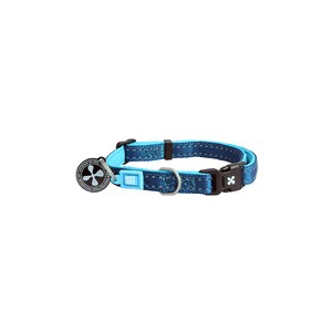 Max Morley for Dog Collar Smart Reflection Attached Blue