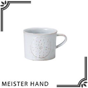 UK HAND Mug DAISY White