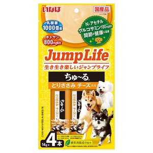 [いなばペットフード] いなば JumpLifeちゅ〜る とりささみ チーズ入り 14g×4本 犬用スナック 犬用おやつ