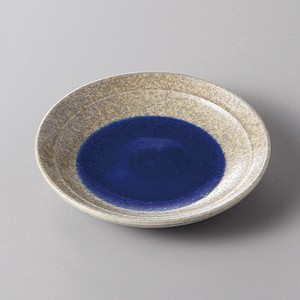 美濃焼 食器 藍華3．3丸皿 MINOWARE TOKI 美濃焼