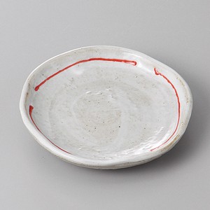 美濃焼 食器 粉引結び糸3．0丸皿 MINOWARE TOKI 美濃焼