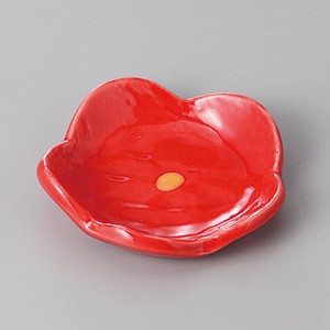美濃焼 食器 赤梅小皿 MINOWARE TOKI 美濃焼