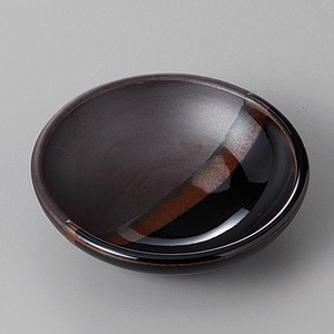 美濃焼 食器 黒2．8皿そめわけ皿 MINOWARE TOKI 美濃焼
