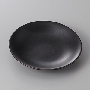 美濃焼 食器 黒映4．0皿（マット） MINOWARE TOKI 美濃焼