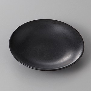 美濃焼 食器 黒映3．5皿（マット） MINOWARE TOKI 美濃焼