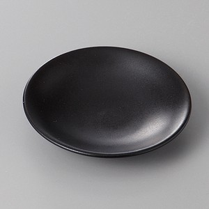 美濃焼 食器 黒映3．0皿（マット） MINOWARE TOKI 美濃焼