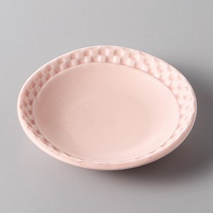 美浓烧 小餐盘 餐具 粉色 粉彩