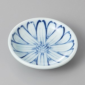 美濃焼 食器 青地菊紋3．0皿 MINOWARE TOKI 美濃焼