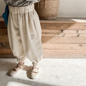 韓国ファッション　スエードハーレンパンツ　ベビー　新生児　キッズ